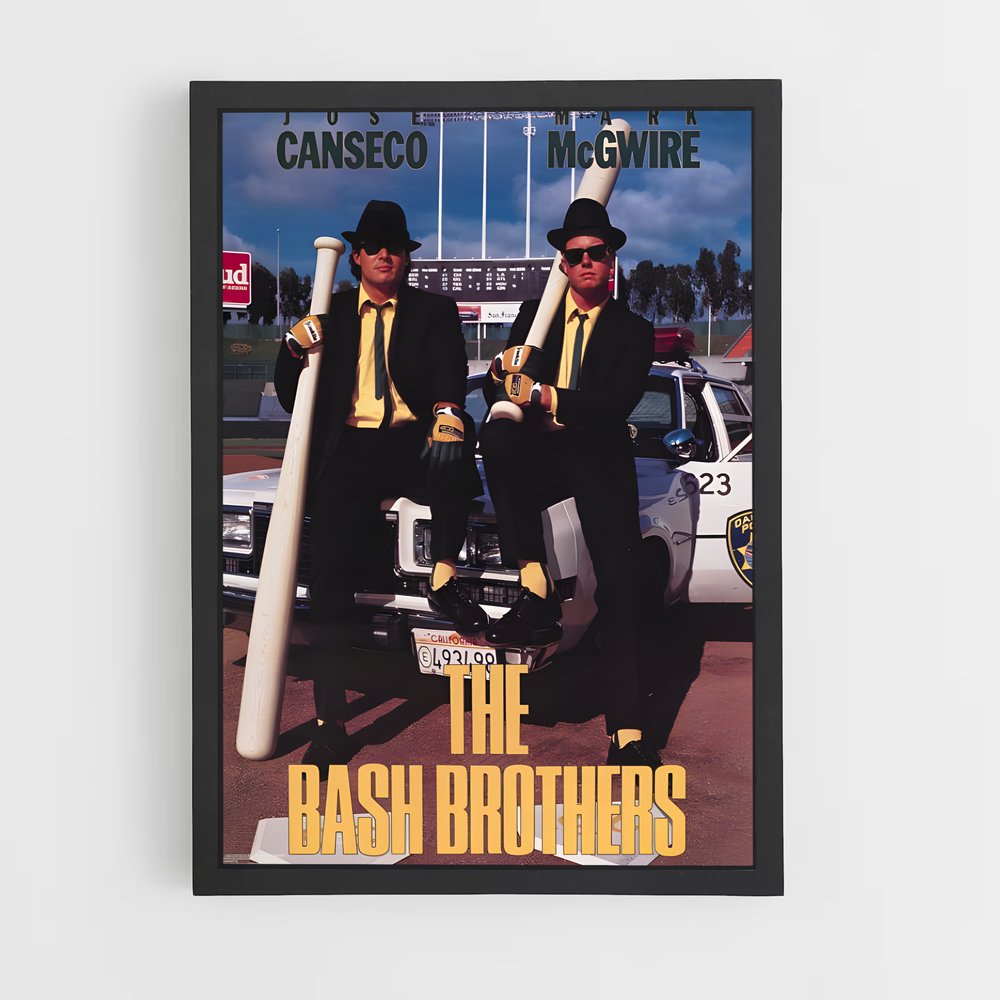 Poster Brothers in Motion – affiche Baseball (vue 2)